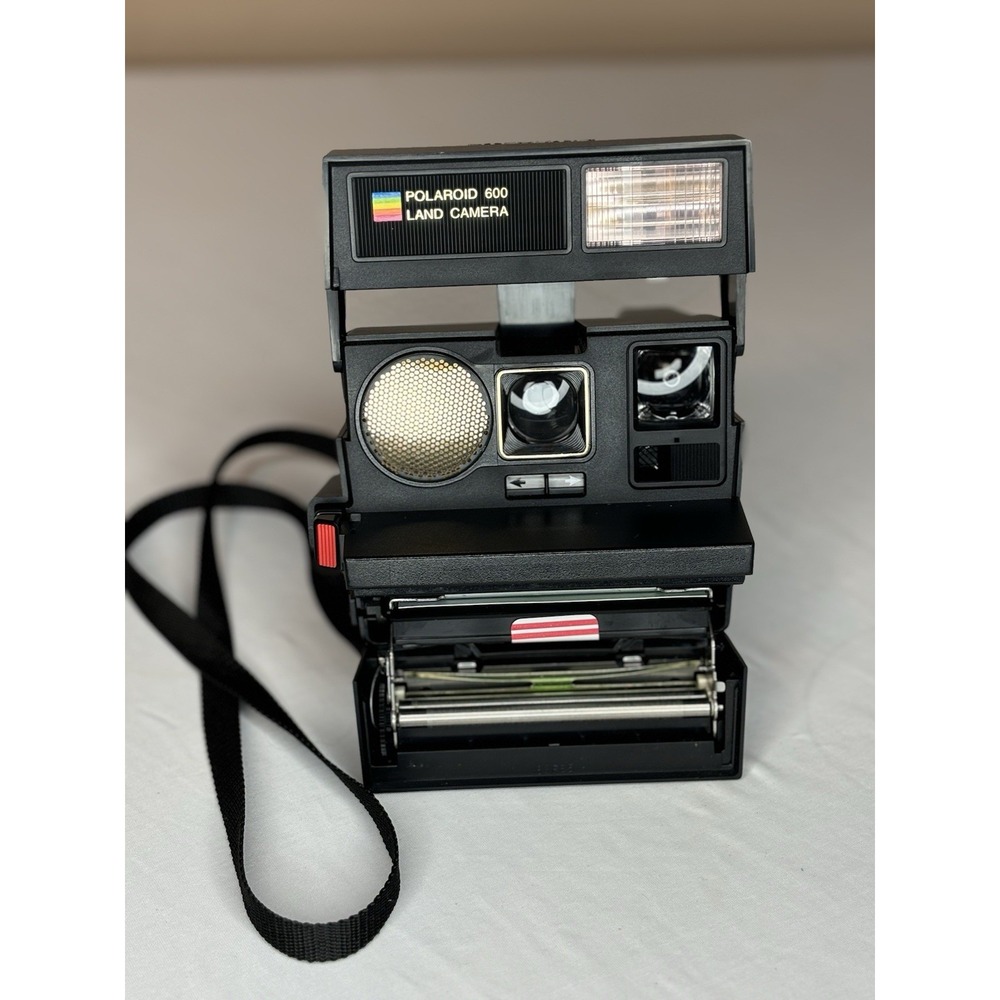 Polaroid 600 660 Sun Autofocus Land Instant Film Camera Vintage USA